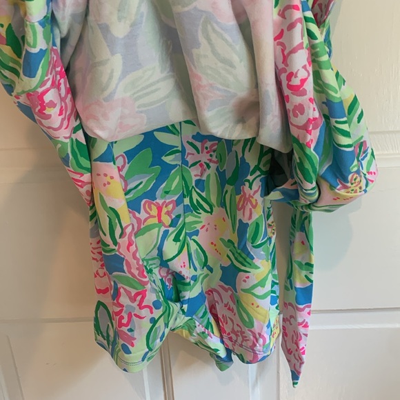 Lilly Pulitzer skirted romper size S - Picture 4 of 9